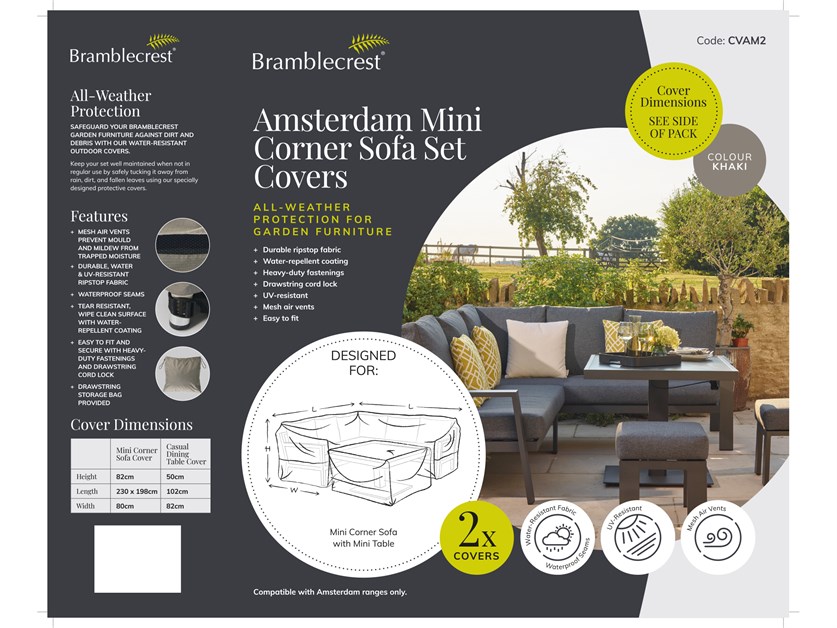 Amsterdam Mini Sofa Set Covers